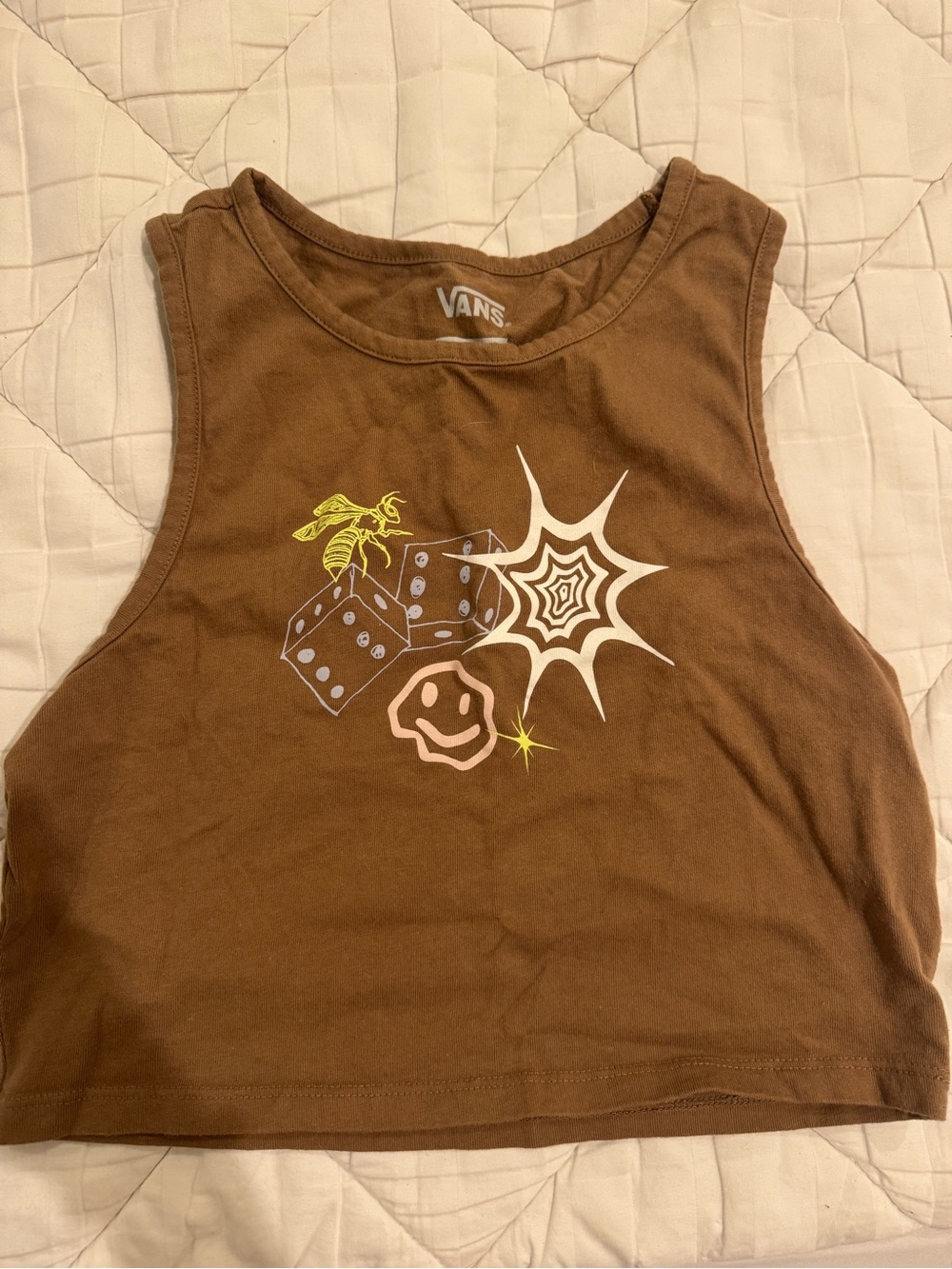 Vans Graphic Crop Tank